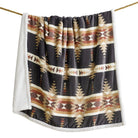 HiEnd Yosemite Campfire Sherpa Throw Blanket