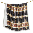 HiEnd Yosemite Campfire Sherpa Throw Blanket