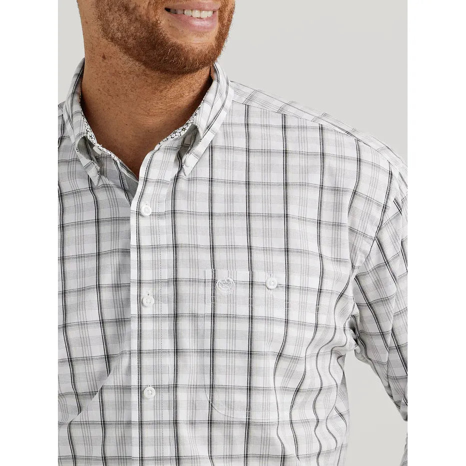Men's Wrangler® George Strait Collection Long Sleeve Shirt 112344886 - Crazy House Western Wear