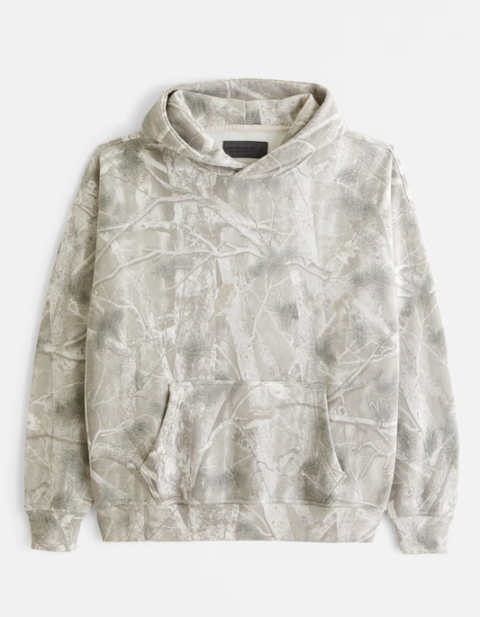 Woodland Camo Zip Hoody