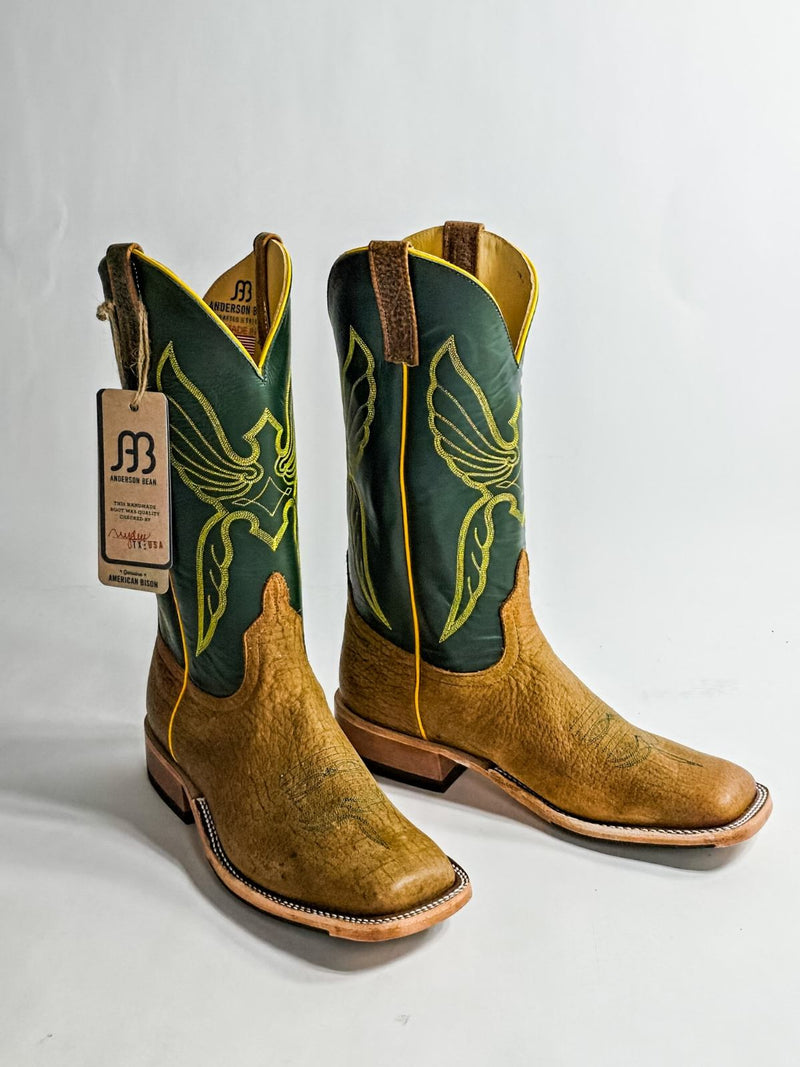 Anderson Bean Rivalry Series Geronimo Bison Square Toe Boots