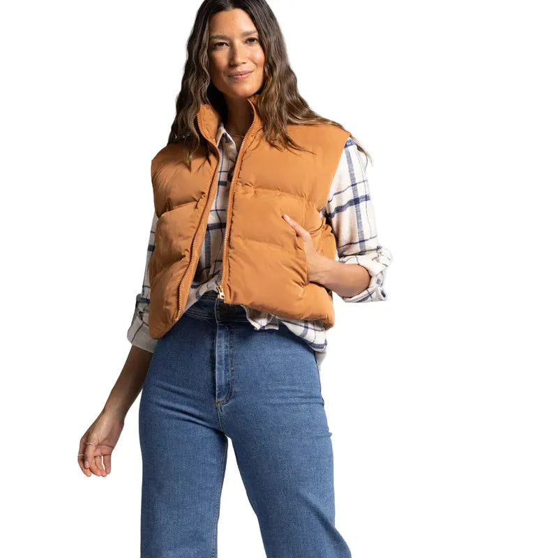 Women's Thread and Supply Issey Puffer Vest J2691PPGTS