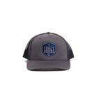 Crazy House Unisex Grey and Navy Snapback with Navy Stitching - Crazy House Western Wear