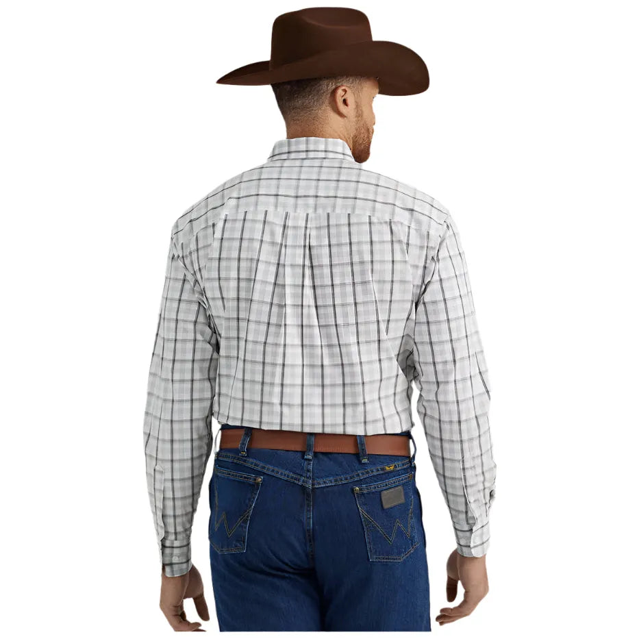 Men's Wrangler® George Strait Collection Long Sleeve Shirt 112344886 - Crazy House Western Wear