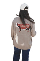 Women's TwoFly Cattle Babe Cardigan Sweater 