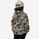 Burlebo Boy's Mallard Mayhem Camo Thermal Hoodie Y-TH-MMAYC