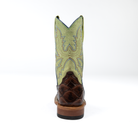 Kid's Horse Power Chocolate Filet of Fish Print with Green Sinsation Top HPK1824