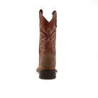 Kid's Old West Brown Natural Cowhide Boot BSC1912