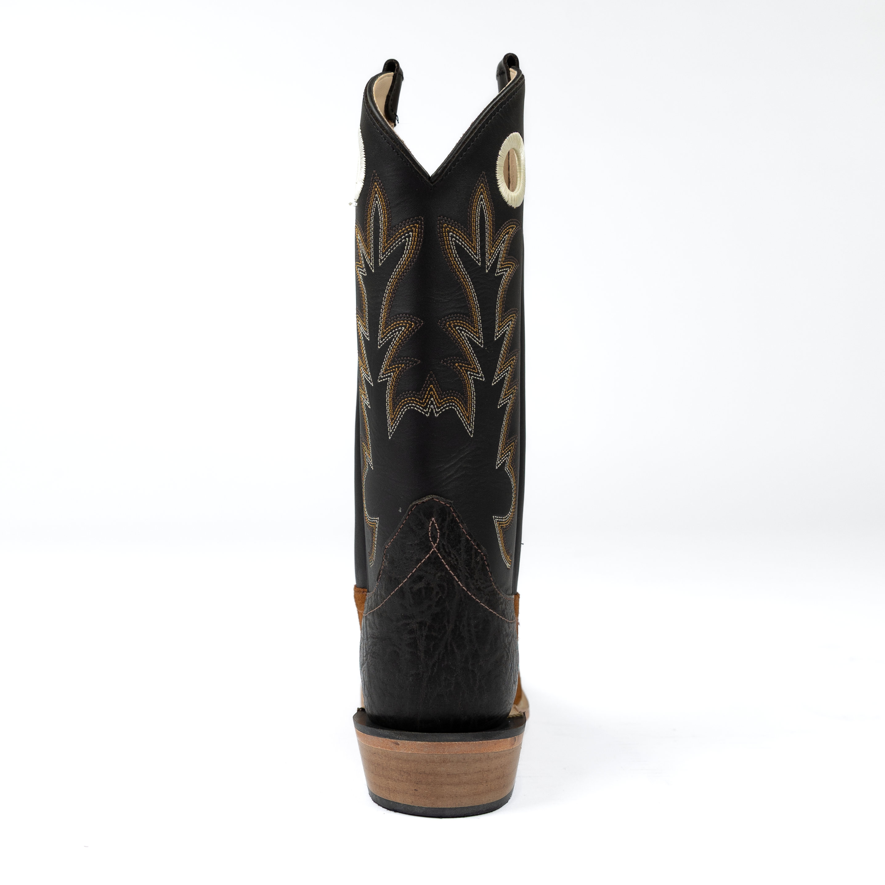 Kid's Old West Tan Roughout Boots 8209