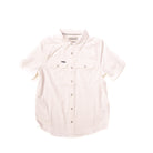 Kid's Poncho Pearl Snap Shirt Yth Mutton Tee-Wht - Crazy House Western Wear