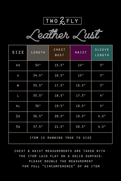 TwoFly Leather Lust Dress