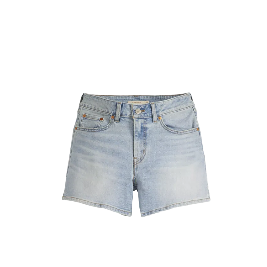 Women's Levi's Light Wash A-Line Denim Short's 001S4-0004