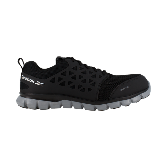 Reebok Women's Black Sublite Cushion Work Alloy Toe Athletic RB041 - Crazy House Western Wear