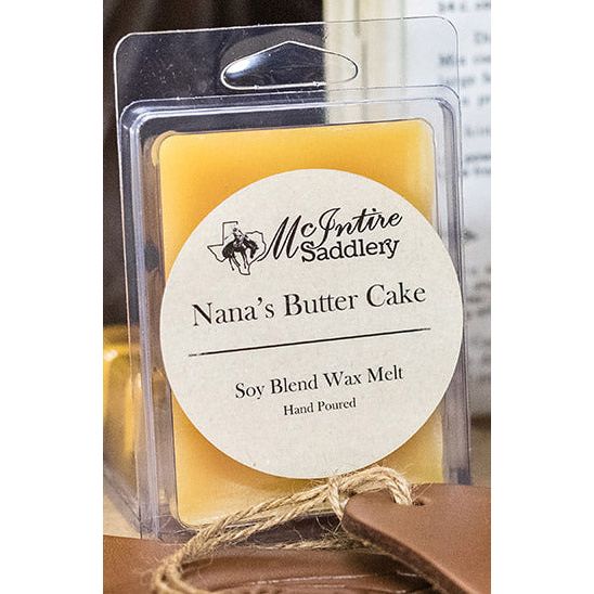 McIntire Saddlery Nana's Butter Cake Wax Melt