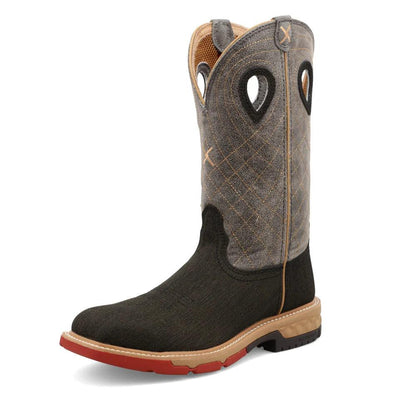 Men's Twisted X 12" Alloy Toe Western Boot MXBA002 - Crazy House Western Wear