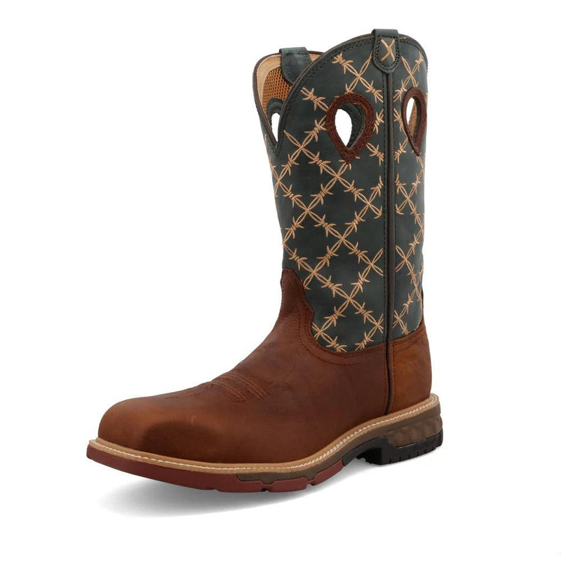 Men's Twisted X 12" Nano Toe Boot MXBN002 - Crazy House Western Wear