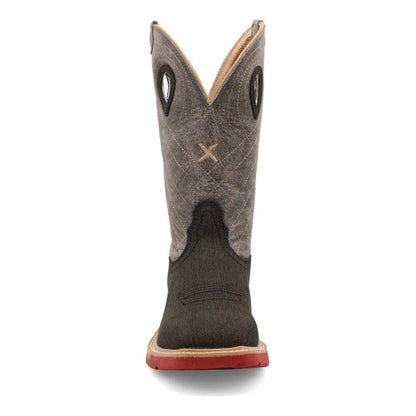 Men's Twisted X 12" Alloy Toe Western Boot MXBA002 - Crazy House Western Wear