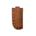 Men's 3D Brown Roughout Vertical Knife Sheath D8402902