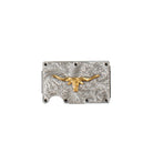 Men's 3D Silver RFID Blocking Function Utility Wallet D250008836 - Crazy House Western Wear