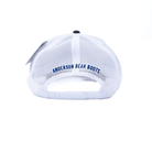 Men's Anderson Bean Navy and White Mesh Snapback with Patch