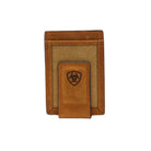 Men's Ariat Bifold Money Style Clip Wallet A3542044 - Crazy House Western Wear