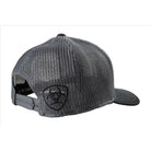 Men's Ariat Black Mesh Cap with Stitching 1597501