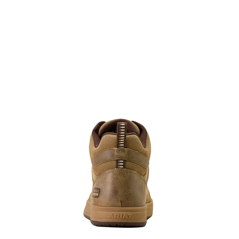 Men's Ariat Brown Bomber Outmatch Mid Composite Toe Work Shoe 10074282