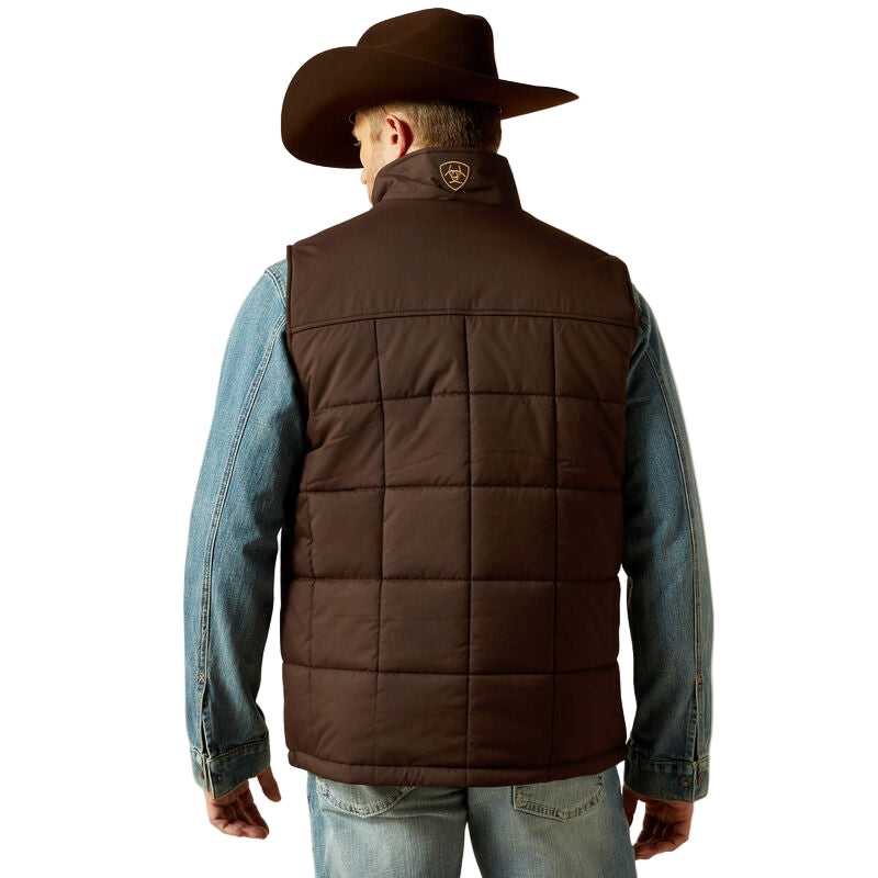 Men's Ariat Brown Crius Insulated Vest 10062603