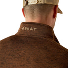 Men's Ariat Caldwell Logo 1/4 Zip Sweater 10062619