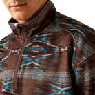Men's Ariat Caldwell Logo 1/4 Zip Sweater 10062620