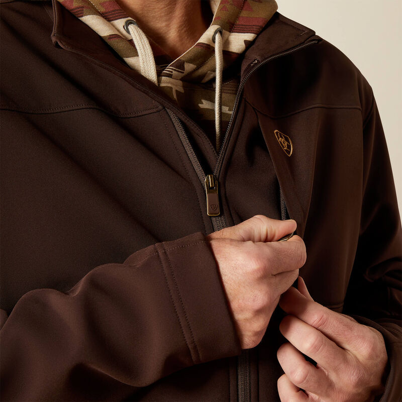 Men's Ariat Coffee Bean Vernon Softshell Jacket 10062597