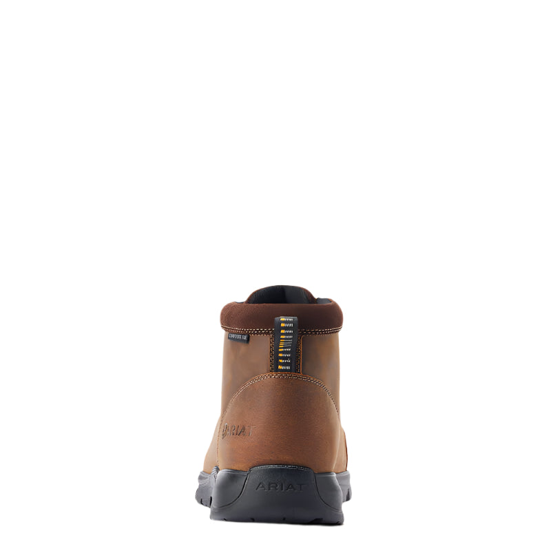Men's Ariat Edge LTE 4" Moc Composite Toe Work Boot 10044578 - Crazy House Western Wear