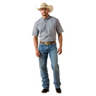 Men's Ariat Excalibur Plaid Pro Series Percie Classic Fit Shirt 10071615