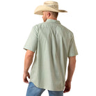 Men's Ariat Laurel Green Southwest Print Wrinkle Free Worthington Classic Fit Shirt 10073697