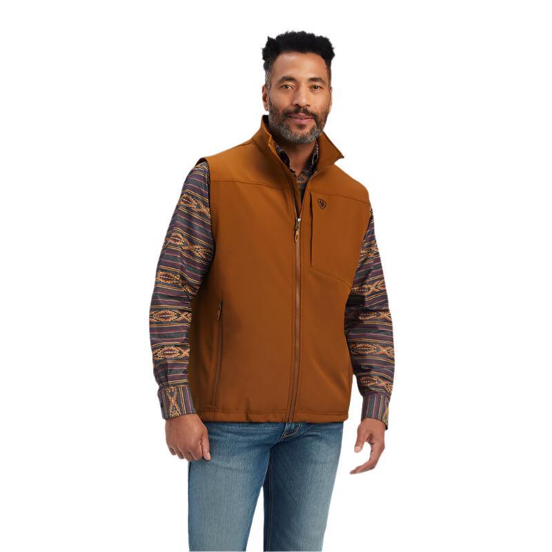 Men's Ariat Logo 2.0 Softshell Vest 10041620 - Crazy House Western Wear