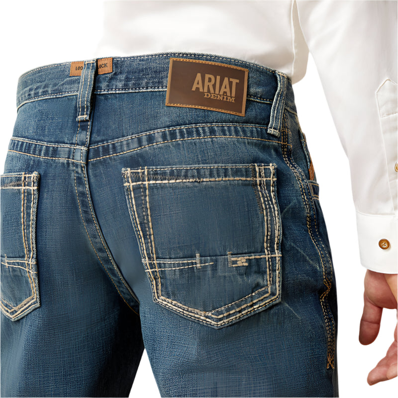 Men's Ariat M4 Low Rise Boundary Boot Cut Jean 10012136 - Crazy House Western Wear