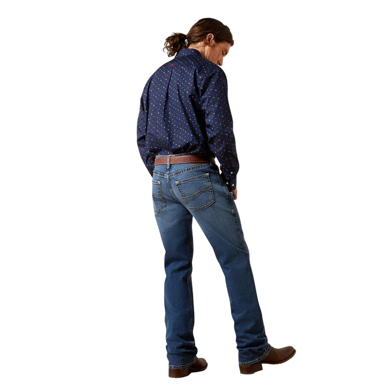 Men's Ariat M5 Straight Calico Straight Leg Jean
