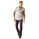 Men's Ariat Morris Modern Fit Button Down Shirt 10054851 - Crazy House Western Wear