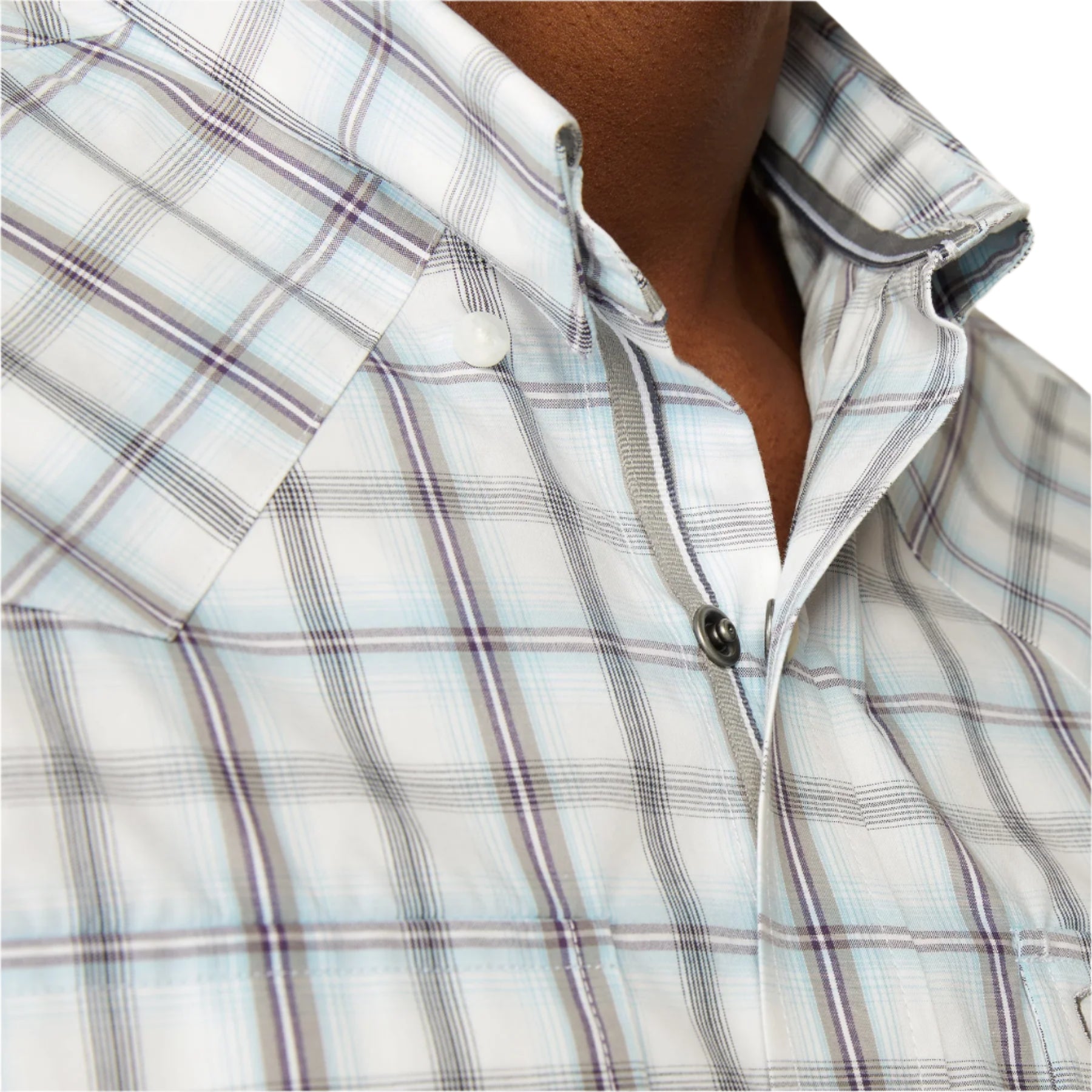 Men's Ariat Pro Series Worth Classic Fit Snap Front Shirt 10058755 - Crazy House Western Wear