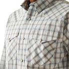Men's Ariat Pro Series Worth Classic Fit Snap Front Shirt 10058755 - Crazy House Western Wear