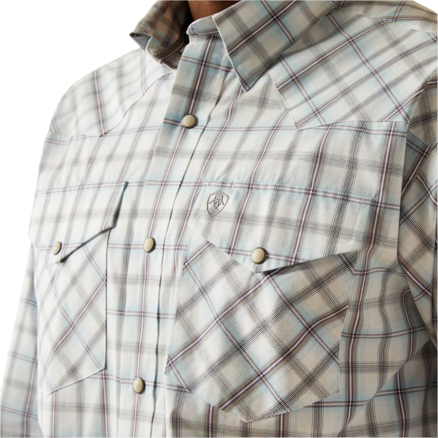 Men's Ariat Pro Series Worth Classic Fit Snap Front Shirt 10058755 - Crazy House Western Wear