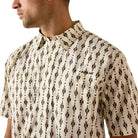 Men's Ariat Sandshell Printed 360 Airflow Classic Fit Shirt 10071662