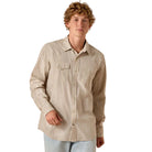 Men's Ariat Sandshell Stripe Retro Hesper Fitted Snap Shirt 10071090