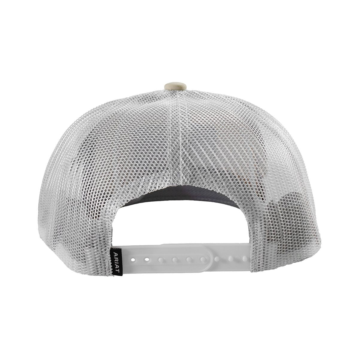 Men's Ariat Tan Snapback Cap with Patch A300092508