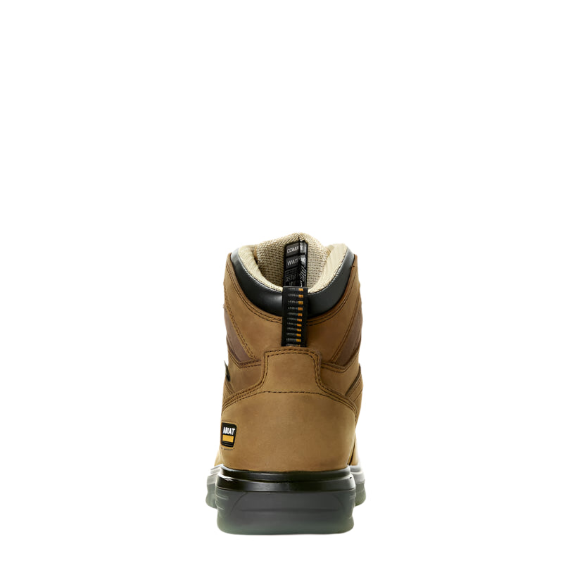 Men's Ariat Turbo 6" Waterproof Carbon Toe Work Boot 10027335 - Crazy House Western Wear