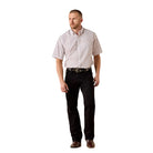 Men's Ariat White Southwest Print Tadeo Classic Fit Shirt 10071735