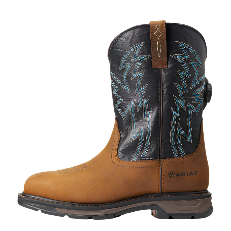 Men's Ariat WorkHog XT BOA Carbon Toe Work Boot 11" 10038923 - Crazy House Western Wear