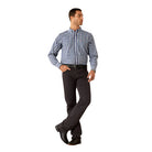 Men's Ariat Wrinkle Free Bronson Fitted Shirt 10054664 - Crazy House Western Wear