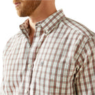 Men's Ariat Wrinkle Free Elton Classic Fit Button Down Shirt 10058746 - Crazy House Western Wear