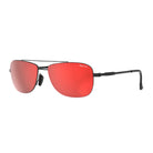 Men's Bex "Draeklyn OTG" Balck Brown and Red Sunglasses S167BBR - Crazy House Western Wear